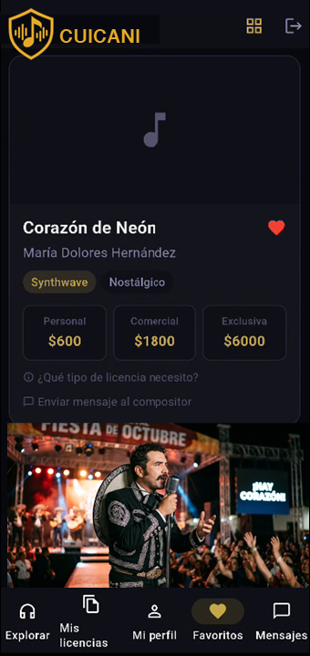 Favoritos app