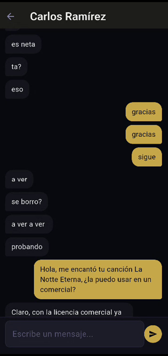 Mensajes app
